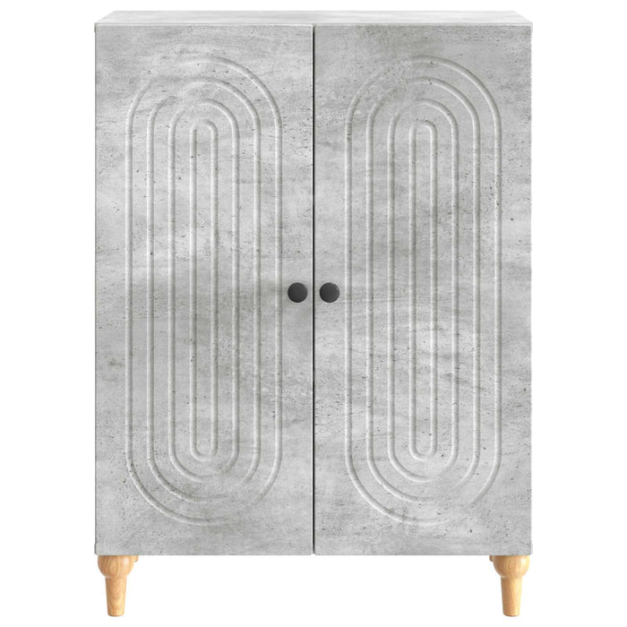 Bufet Gri Beton 66 x 34,5 x 90 cm Lemn prelucrat - WALTI WALTI