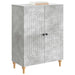 Bufet Gri Beton 66 x 34,5 x 90 cm Lemn prelucrat - WALTI WALTI