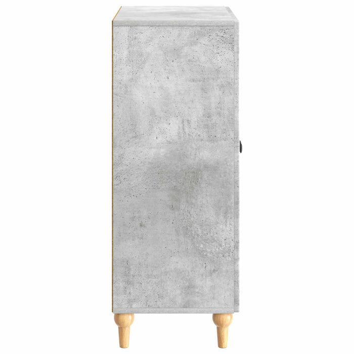 Bufet Gri Beton 66 x 34,5 x 90 cm Lemn prelucrat - WALTI WALTI