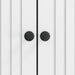 Bufet Alb foarte lucios 66 x 34,5 x 90 cm Lemn prelucrat - WALTI WALTI