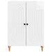 Bufet Alb foarte lucios 66 x 34,5 x 90 cm Lemn prelucrat - WALTI WALTI
