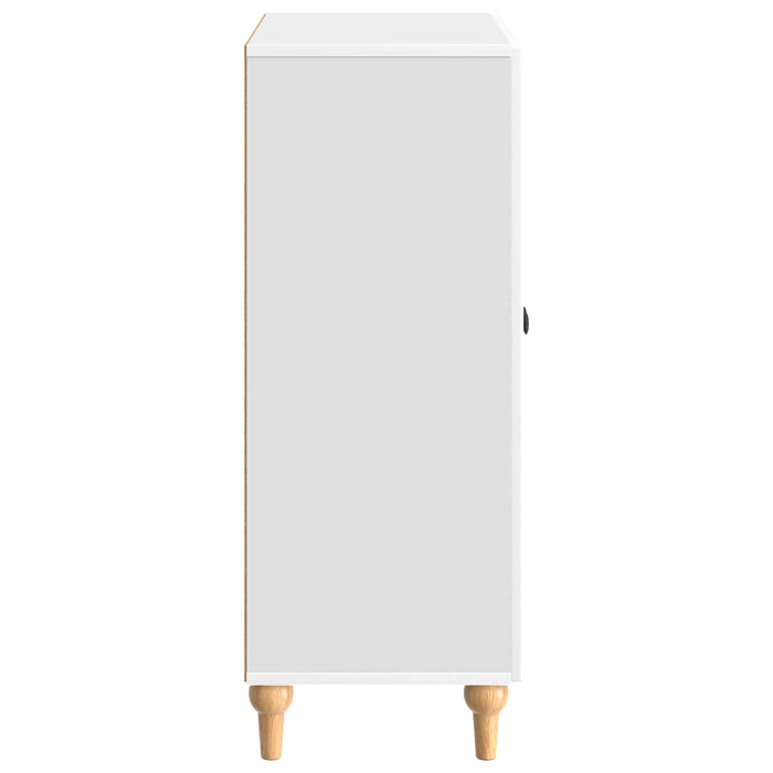 Bufet Alb foarte lucios 66 x 34,5 x 90 cm Lemn prelucrat - WALTI WALTI