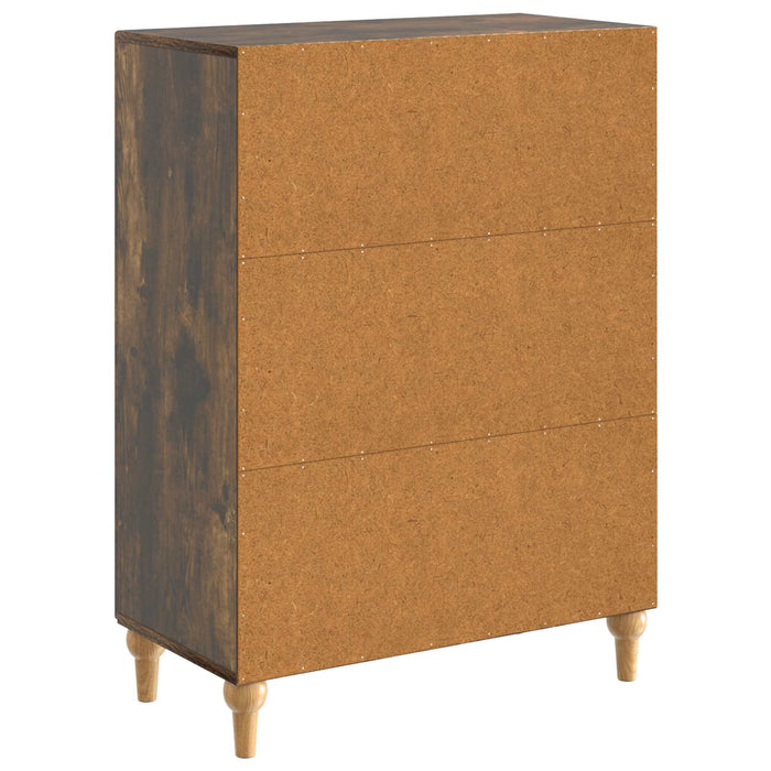 Bufet Stejar fumuriu 66 x 34,5 x 90 cm Lemn prelucrat - WALTI WALTI