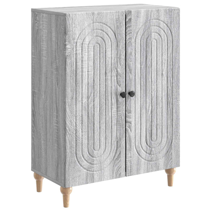 Bufet Sonoma gri 66 x 34,5 x 90 cm Lemn prelucrat - WALTI WALTI