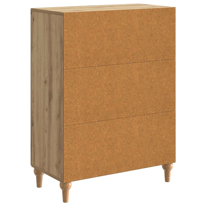 Bufet Stejar Artizanal 66 x 34,5 x 90 cm Lemn prelucrat - WALTI WALTI