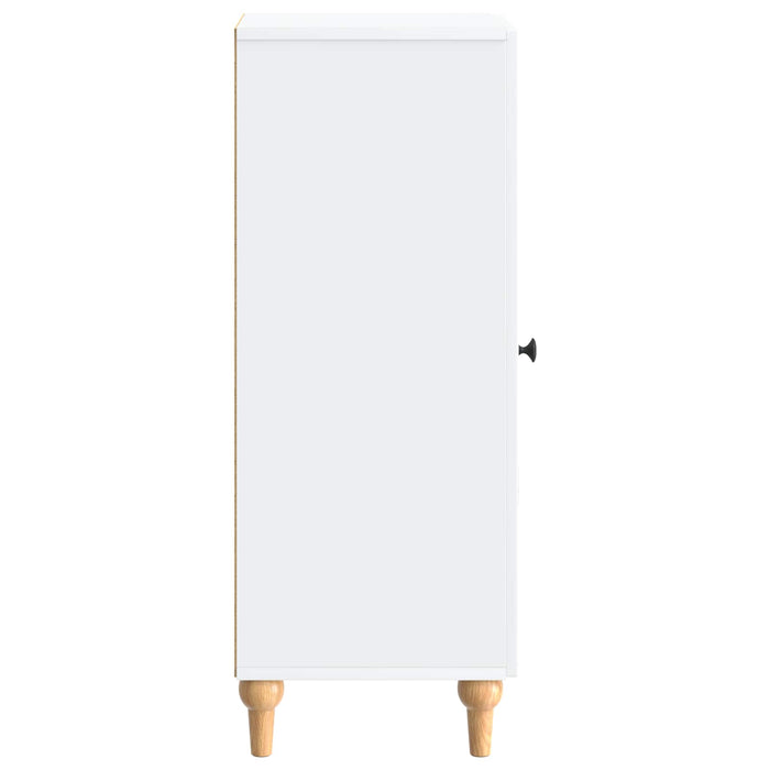 Bufet Alb 33 x 34,5 x 90 cm Lemn prelucrat - WALTI WALTI