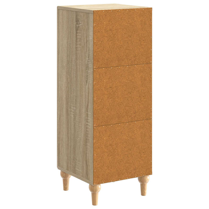 Bufet Stejar Sonoma 33 x 34,5 x 90 cm Lemn prelucrat - WALTI WALTI