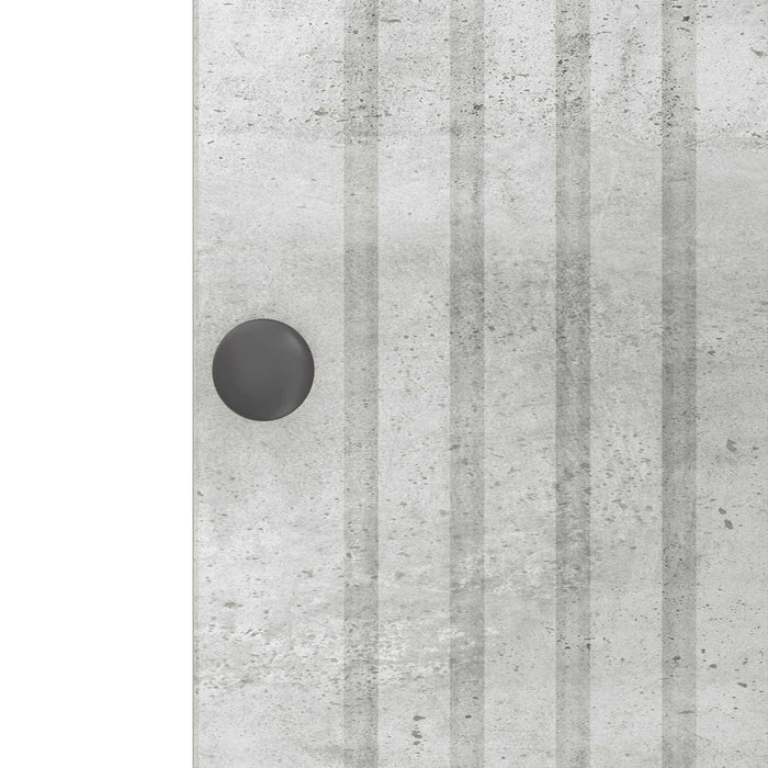 Bufet Gri Beton 33 x 34,5 x 90 cm Lemn prelucrat - WALTI WALTI