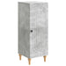Bufet Gri Beton 33 x 34,5 x 90 cm Lemn prelucrat - WALTI WALTI
