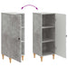 Bufet Gri Beton 33 x 34,5 x 90 cm Lemn prelucrat - WALTI WALTI