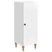 Bufet Alb foarte lucios 33 x 34,5 x 90 cm Lemn prelucrat - WALTI WALTI