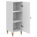 Bufet Alb foarte lucios 33 x 34,5 x 90 cm Lemn prelucrat - WALTI WALTI
