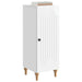 Bufet Alb foarte lucios 33 x 34,5 x 90 cm Lemn prelucrat - WALTI WALTI