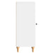 Bufet Alb foarte lucios 33 x 34,5 x 90 cm Lemn prelucrat - WALTI WALTI