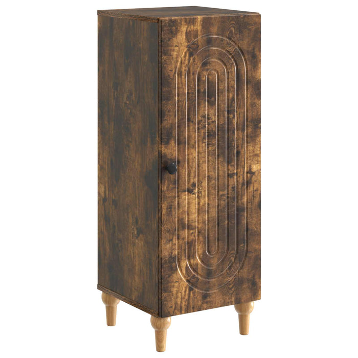 Bufet Stejar fumuriu 33 x 34,5 x 90 cm Lemn prelucrat - WALTI WALTI