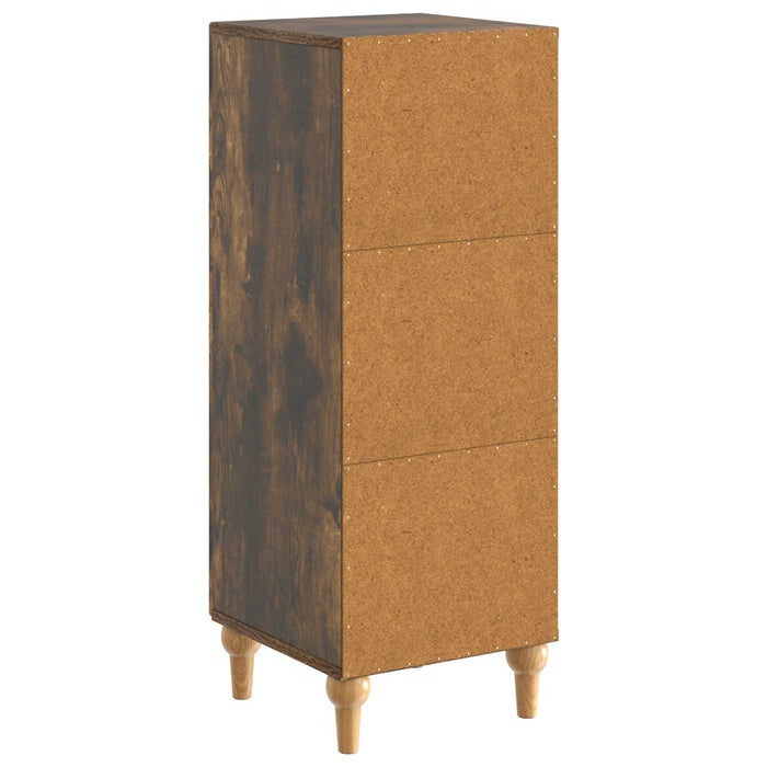 Bufet Stejar fumuriu 33 x 34,5 x 90 cm Lemn prelucrat - WALTI WALTI