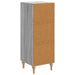 Bufet Sonoma gri 33 x 34,5 x 90 cm Lemn prelucrat - WALTI WALTI