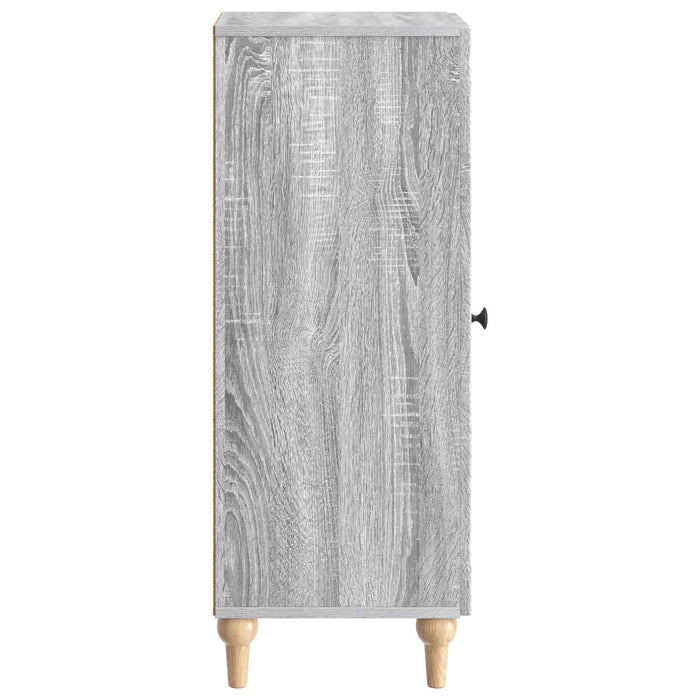Bufet Sonoma gri 33 x 34,5 x 90 cm Lemn prelucrat - WALTI WALTI