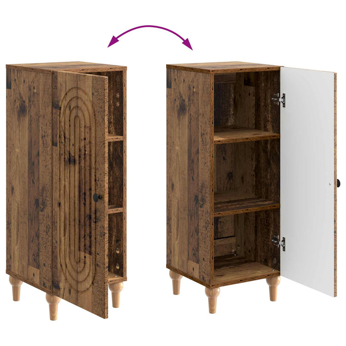 Bufet Lemn vechi 33 x 34,5 x 90 cm Lemn prelucrat - WALTI WALTI