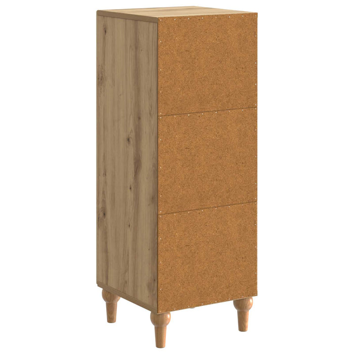 Bufet Stejar Artizanal 33 x 34,5 x 90 cm Lemn prelucrat - WALTI WALTI