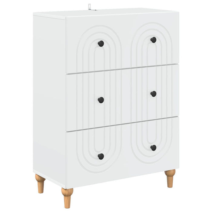 Dulap cu sertare Alb 66 x 34,5 x 90 cm Lemn prelucrat - WALTI WALTI