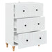 Dulap cu sertare Alb 66 x 34,5 x 90 cm Lemn prelucrat - WALTI WALTI
