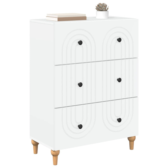 Dulap cu sertare Alb 66 x 34,5 x 90 cm Lemn prelucrat - WALTI WALTI