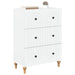 Dulap cu sertare Alb 66 x 34,5 x 90 cm Lemn prelucrat - WALTI WALTI