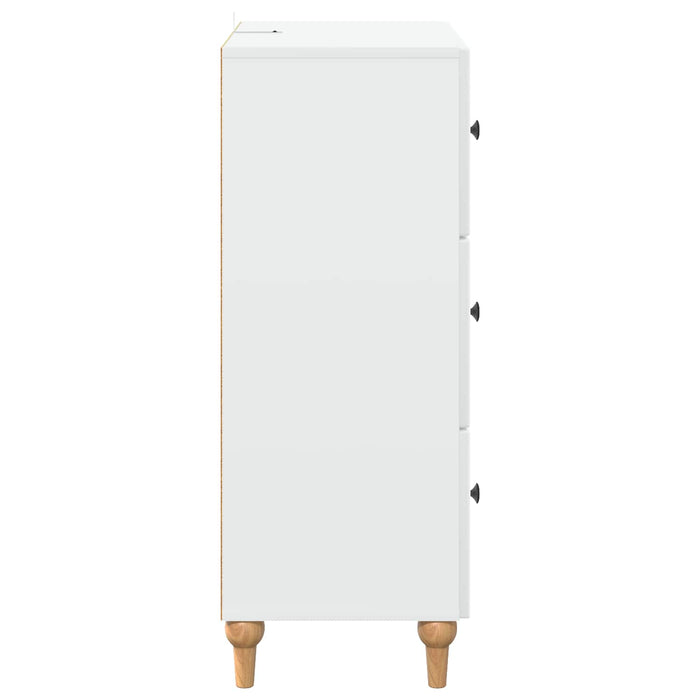 Dulap cu sertare Alb 66 x 34,5 x 90 cm Lemn prelucrat - WALTI WALTI