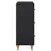 Dulap cu sertare Negru 66 x 34,5 x 90 cm Lemn prelucrat - WALTI WALTI
