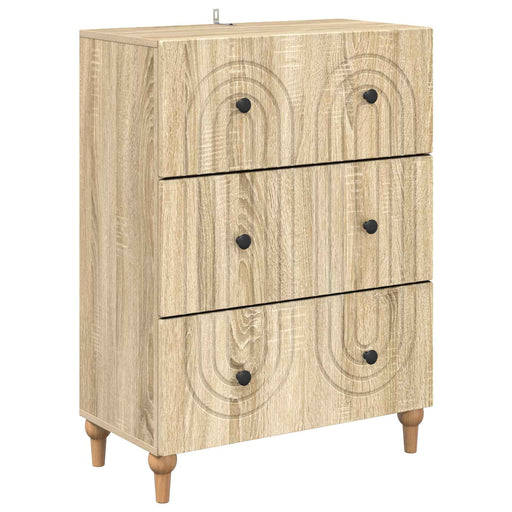 Dulap cu sertare Stejar Sonoma 66 x 34,5 x 90 cm Lemn prelucrat - WALTI WALTI
