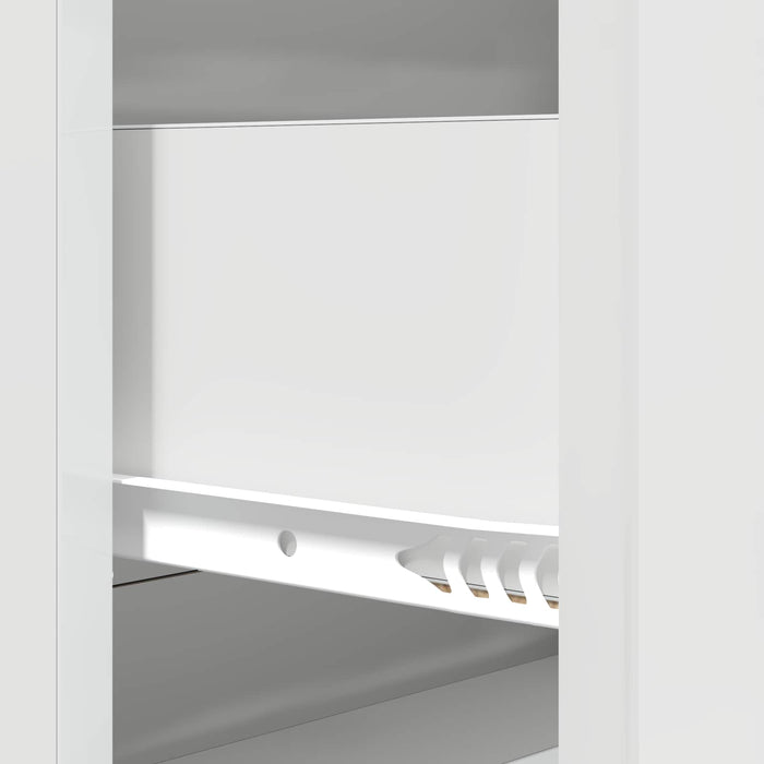 Dulap cu sertare Alb foarte lucios 66 x 34,5 x 90 cm - WALTI WALTI