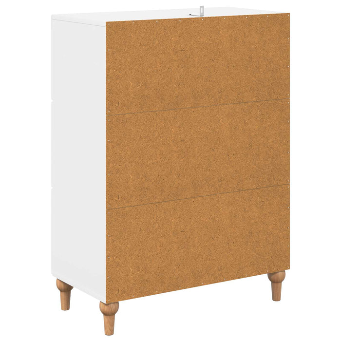 Dulap cu sertare Alb foarte lucios 66 x 34,5 x 90 cm - WALTI WALTI
