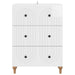 Dulap cu sertare Alb foarte lucios 66 x 34,5 x 90 cm - WALTI WALTI