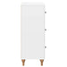 Dulap cu sertare Alb foarte lucios 66 x 34,5 x 90 cm - WALTI WALTI