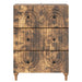 Dulap cu sertare Stejar fumuriu 66 x 34,5 x 90 cm - WALTI WALTI