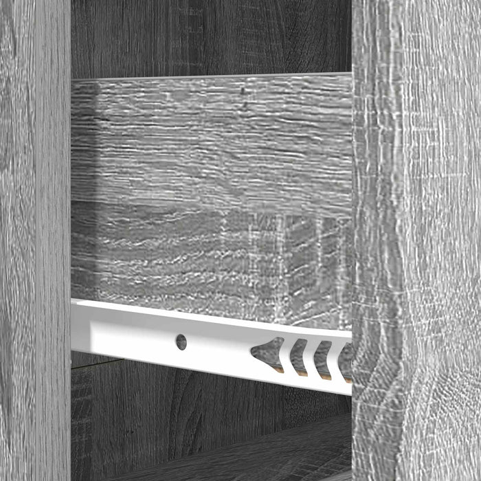 Dulap cu sertare Sonoma gri 66 x 34,5 x 90 cm Lemn prelucrat - WALTI WALTI