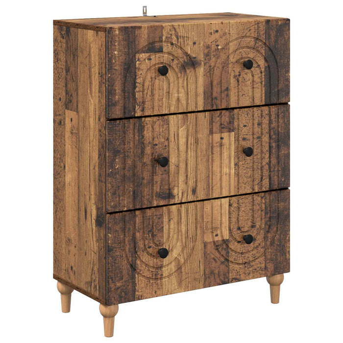 Dulap cu sertare Lemn vechi 66 x 34,5 x 90 cm Lemn prelucrat - WALTI WALTI