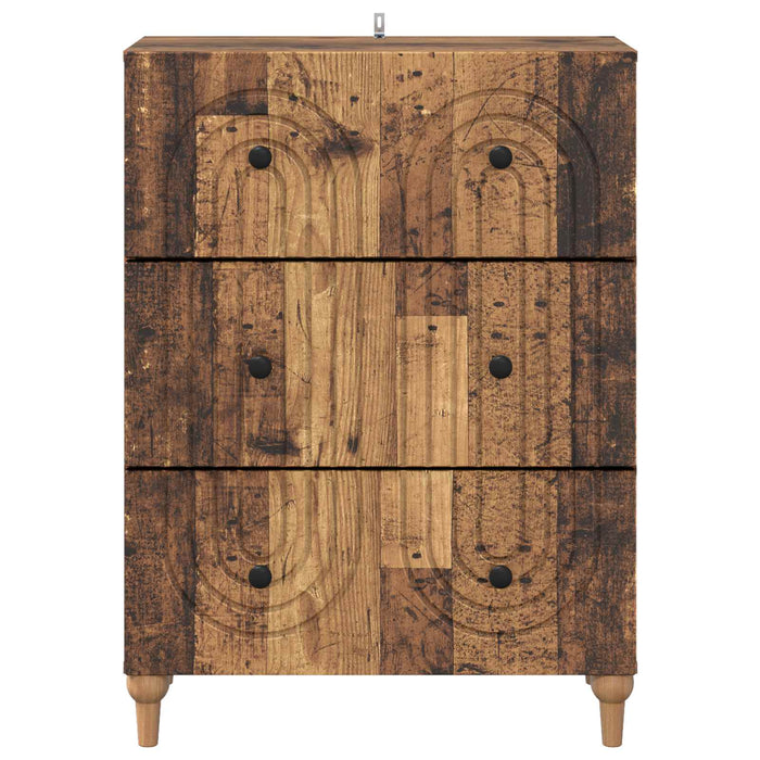 Dulap cu sertare Lemn vechi 66 x 34,5 x 90 cm Lemn prelucrat - WALTI WALTI