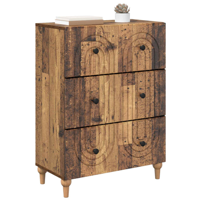 Dulap cu sertare Lemn vechi 66 x 34,5 x 90 cm Lemn prelucrat - WALTI WALTI