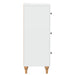 Dulap cu sertare Alb 33 x 34,5 x 90 cm Lemn prelucrat - WALTI WALTI