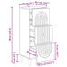 Dulap cu sertare Alb 33 x 34,5 x 90 cm Lemn prelucrat - WALTI WALTI