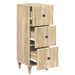 Dulap cu sertare Stejar Sonoma 33 x 34,5 x 90 cm Lemn prelucrat - WALTI WALTI