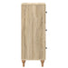 Dulap cu sertare Stejar Sonoma 33 x 34,5 x 90 cm Lemn prelucrat - WALTI WALTI