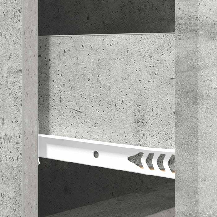 Dulap cu sertare Gri Beton 33 x 34,5 x 90 cm Lemn prelucrat - WALTI WALTI