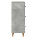 Dulap cu sertare Gri Beton 33 x 34,5 x 90 cm Lemn prelucrat - WALTI WALTI