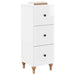 Dulap cu sertare Alb foarte lucios 33 x 34,5 x 90 cm - WALTI WALTI