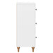 Dulap cu sertare Alb foarte lucios 33 x 34,5 x 90 cm - WALTI WALTI