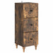 Dulap cu sertare Stejar fumuriu 33 x 34,5 x 90 cm - WALTI WALTI