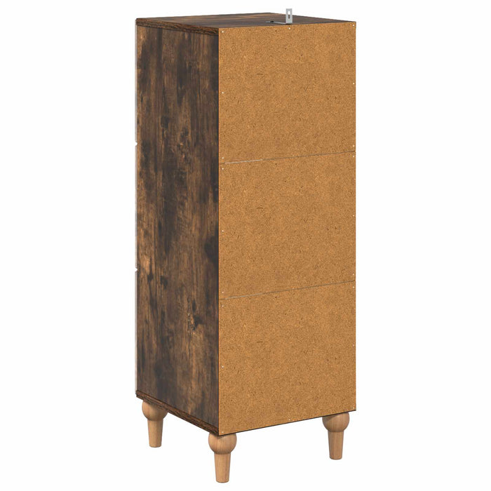 Dulap cu sertare Stejar fumuriu 33 x 34,5 x 90 cm - WALTI WALTI